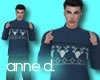 Sweater Reindeer Blue