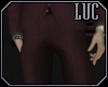 [luc] Burgundy Pants
