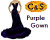 C&S Purple Gown