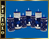 Royal Blue Candle Set