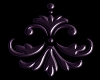 *SD Glass Scroll -Purple
