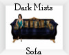 ~DM~Blue and Gold Sofa