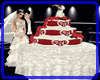 [V]Wedding RedRose Cake