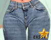 - Blu Ripped Jeans