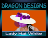 DD Lady Hat White