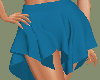 Boho Ditzy Blue Skirt