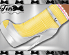 White Heels Yellow Socks