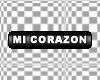 MI CORAZON - sticker