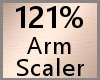 Arm Scaler 121% F A