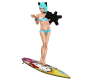 Sensual Surf Board 3Trig