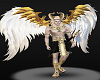 White n Gold Winged Angel