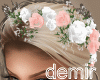 [D] Hair blonde flower