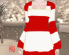 梅 red white long dress