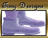 Tiny Work Boots Purple