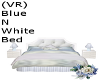 (VR) Blue N White Bed