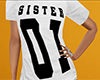Sister 01 Shirt White (F)