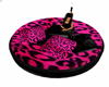 Pink Leapard Chil  Couch