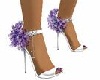 purple white shoes *AJ*