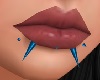 Blue Blue lip Spikes