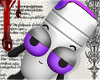 double cup plush - purp