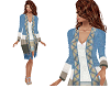 TF*3PC Fall Outfit Blue