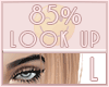 Left Eye Up 85%