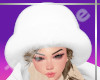 [T] Winter White Beanie