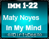 Maty Noyes: In My Mind