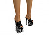 Spiked heels black