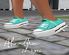 Anja Aqua Sneakers