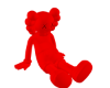 Lex Red/B Kaws Sitting