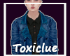 A Blue Leather Jacket
