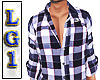 LG1 Tucked Plaid Shirt