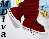 (MDiva)Red Sneakers LW