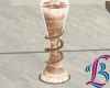 *B* Wood & Crystal Vase