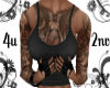 Black Tank With Tattoo