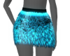 ☢ Fuzzy Skirt Lt Blue