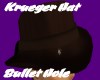 Krueger Hat Bullet Hole