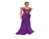 Purple Long Ball Dress