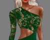 Monique emerald gown
