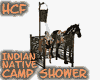 HCF native camp shower