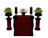 Red WEDDING PODIUM