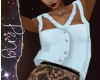 P! Blue CutOut Tank