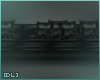 [DL] Long Black Sofa