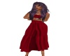 {LS} kaylee RED Dress