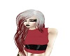 Red Goth Top