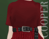 !A Skirt + T-shirt red
