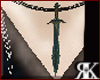 [K] Glass Sword Pendant