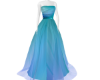Aqua Formal Gown