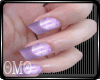 QMQ Wedding violets Nail